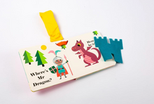 Load image into Gallery viewer, Where’s Mr Unicorn Buggy Book - Felt Flaps
