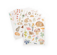 Load image into Gallery viewer, Moulin Roty Les Rosalies Colouring &amp; Sticker Book
