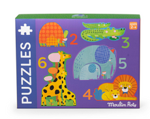 Load image into Gallery viewer, Moulin Roty Les Toupitis Progressive Puzzle
