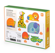 Load image into Gallery viewer, Moulin Roty Les Toupitis Progressive Puzzle
