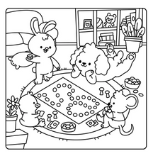 Load image into Gallery viewer, Little Cuties Cosy Colouring
