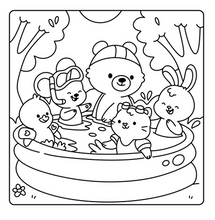 Load image into Gallery viewer, Calm Cuties Cosy Colouring

