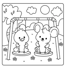 Load image into Gallery viewer, Calm Cuties Cosy Colouring
