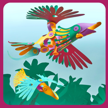 Load image into Gallery viewer, Clixo Tropical Birds 22 Pieces
