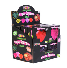Load image into Gallery viewer, Smooshos Super Squish Glow in the Dark Heart
