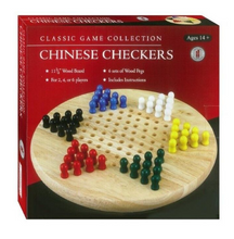 Load image into Gallery viewer, Chinese Checkers with Wood Pegs
