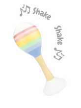 Load image into Gallery viewer, Rainbow Wooden Maraca
