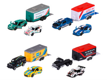 Load image into Gallery viewer, Majorette Racing Deluxe Trailer Assorted
