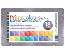 Load image into Gallery viewer, Zart Primecolours Pearlescent Watercolour Paints
