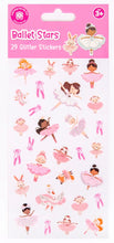 Load image into Gallery viewer, Ballet Stars - Glitter Sticker Set
