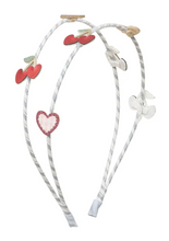 Load image into Gallery viewer, Mimi &amp; Lula Red Cherries Double Alice Headband
