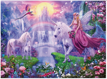 Load image into Gallery viewer, Ravensburger Magical Unicorn Puzzle 4 X 100 Piece Puzzle
