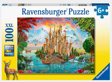 Load image into Gallery viewer, Ravensburger Rainbow Castle Puzzle 100 Piece

