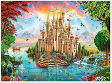 Load image into Gallery viewer, Ravensburger Rainbow Castle Puzzle 100 Piece
