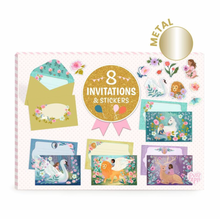 Load image into Gallery viewer, Djeco Invitation Cards &amp; Stickers
