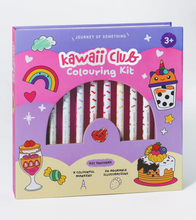 Load image into Gallery viewer, Journey of Something Kawaii Club Colouring Kit
