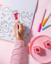 Load image into Gallery viewer, Journey of Something Kawaii Club Colouring Kit
