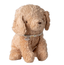 Load image into Gallery viewer, Maileg Pet Carrier with Dusty Puppy &amp; Harness
