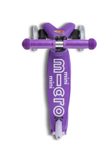 Load image into Gallery viewer, Micro Mini Micro Deluxe Foldable 3 Wheel Scooter Purple
