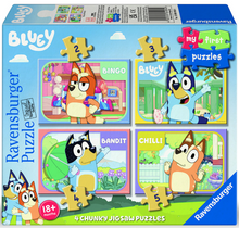 Load image into Gallery viewer, Ravensburger - Bluey &amp; Family My First Puzzle 2/3/4/5 Pieces

