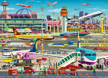 Load image into Gallery viewer, Ravensburger - Airport Central Puzzle 100 Pieces
