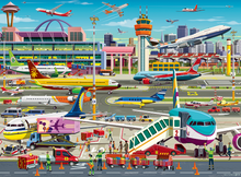 Load image into Gallery viewer, Ravensburger - Airport Central Puzzle 100 Pieces
