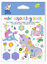 Load image into Gallery viewer, Haku Yoka Mini Colouring Book - Unicorn
