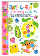 Load image into Gallery viewer, Haku Yoka - Dots 4 Fun - Colouring Book - Food Party
