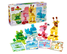 Load image into Gallery viewer, LEGO Duplo Pizza Animal Building Game 10472
