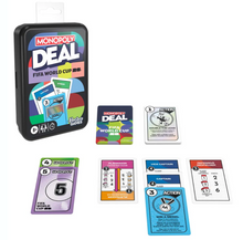 Load image into Gallery viewer, Monopoly Deal Fifa Card Game
