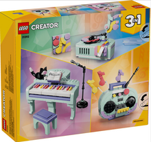 Load image into Gallery viewer, LEGO Creator Music Decor Piano with Cat 31392

