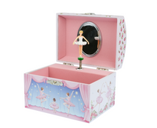 Load image into Gallery viewer, Rosabella Ballerina Musical Jewellery Dome Box
