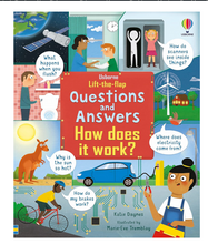 Load image into Gallery viewer, Usborne Lift-the-flap Questions and Answers -  How does it work ?
