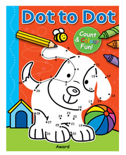 Load image into Gallery viewer, Dot-To-Dot Count &amp; Colour Fun
