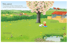 Load image into Gallery viewer, Usborne Farmyard Tales Poppy &amp; Sam's Animal Sticker Book

