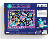 Load image into Gallery viewer, Mudpuppy Cosmic Dream Searh &amp; Find Puzzzle 64 Piece
