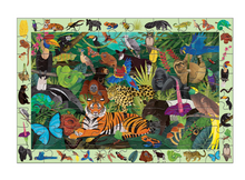 Load image into Gallery viewer, Mudpuppy Rainforest Searh &amp; Find Puzzzle 64 Piece
