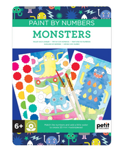 Load image into Gallery viewer, Petit Collage Paint by Number - Monsters
