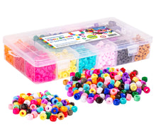 Load image into Gallery viewer, Classroom Pony Beads in sorting tray
