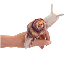 Load image into Gallery viewer, Snail Finger Puppet
