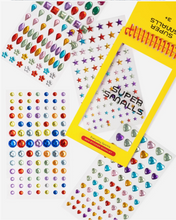 Load image into Gallery viewer, Super Smalls 4 Page Sparkle Sticker Book
