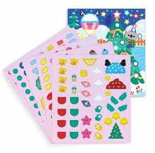 Load image into Gallery viewer, Christmas Sticker Sparkle Poster Activity Kit
