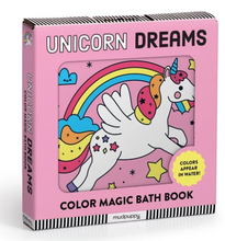 Load image into Gallery viewer, Unicorn Dreams Color Magic Bath Book
