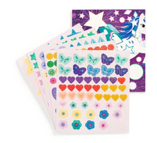 Load image into Gallery viewer, Unicorn Magic Sticker Sparkle Poster Activity Kit
