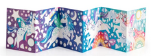 Load image into Gallery viewer, Unicorn Magic Sticker Sparkle Poster Activity Kit
