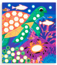 Load image into Gallery viewer, Ocean Life Sticker Sparkle Poster Activity Kit
