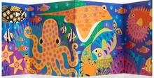Load image into Gallery viewer, Ocean Life Sticker Sparkle Poster Activity Kit
