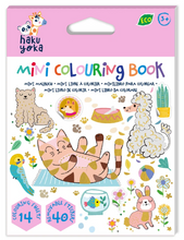 Load image into Gallery viewer, Haku Yoka Mini Colouring Book - Pets
