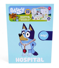 Load image into Gallery viewer, Bluey Wooden Role Play Accessory Set - Hospital
