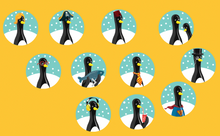 Load image into Gallery viewer, Penguin Pairs
